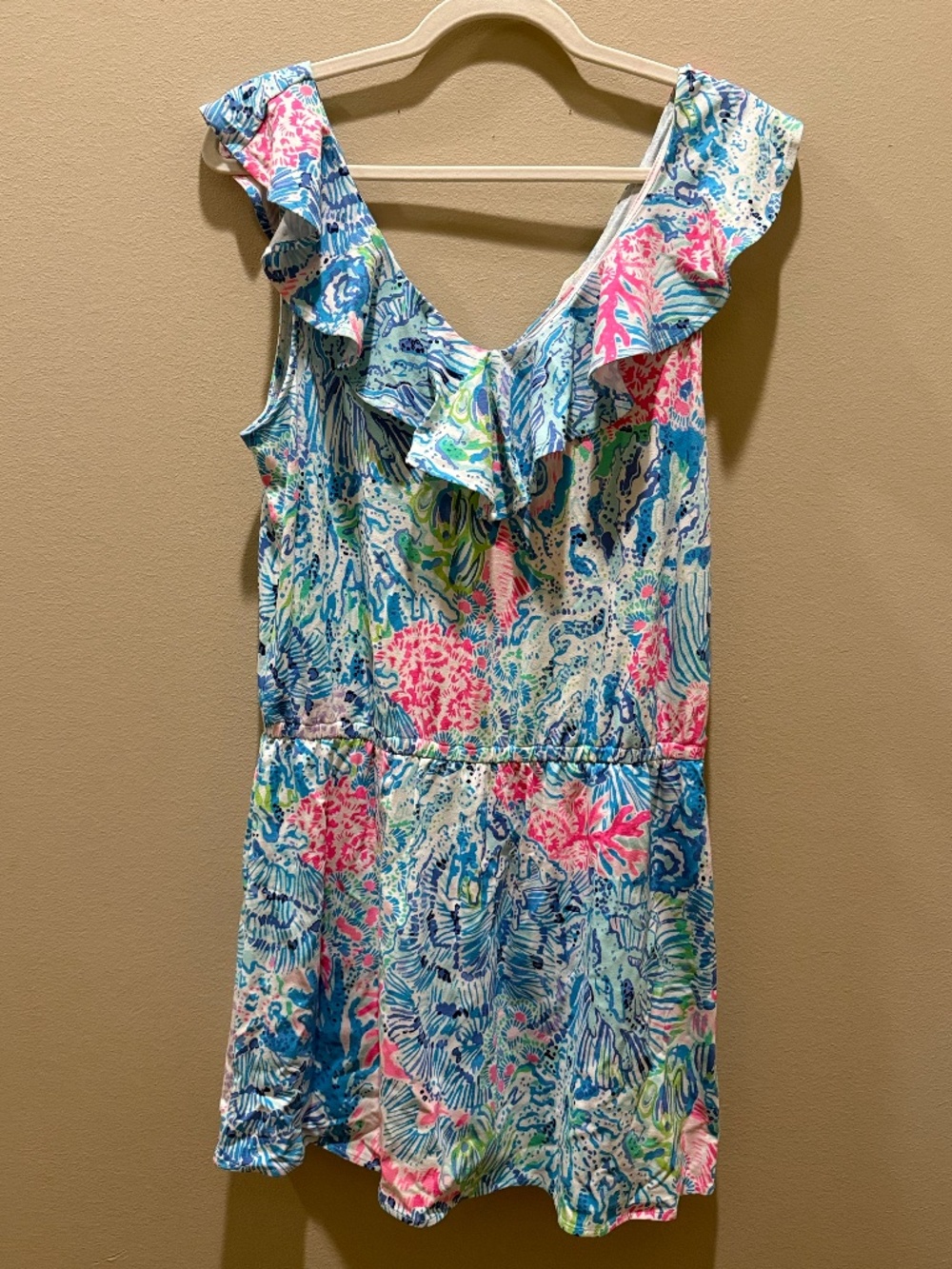 Lilly Pulitzer Alessa Romper | Multi-Color | Medium | NEW WITH TAGS